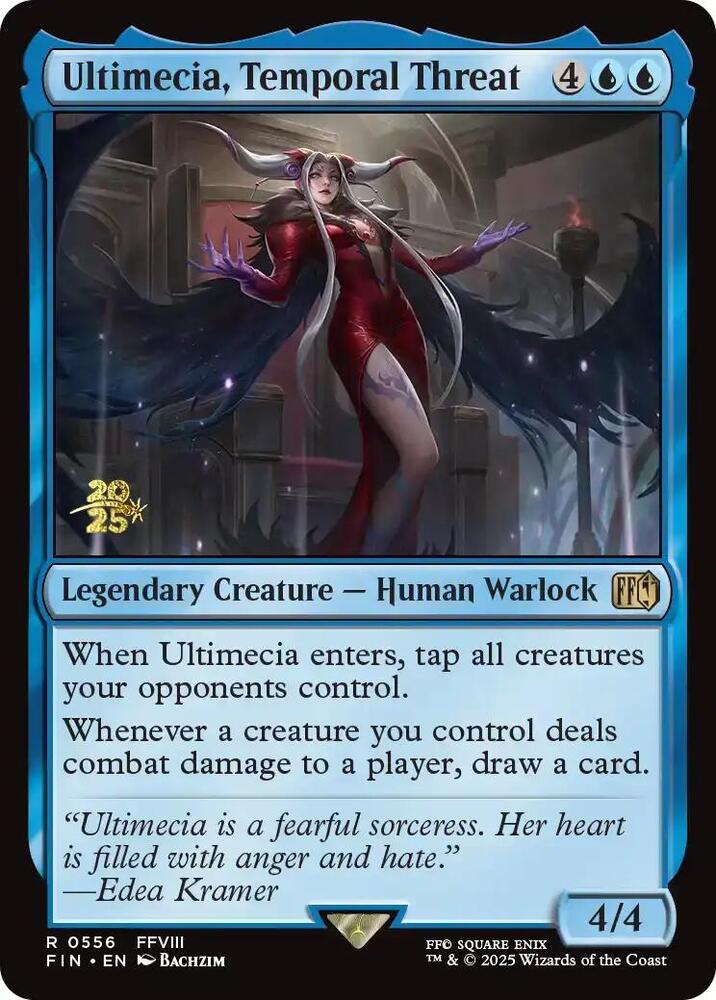 Ultimecia, Temporal Threat - Foil - Prerelease Promo