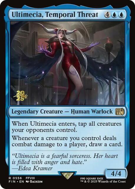 Ultimecia, Temporal Threat - Foil - Prerelease Promo