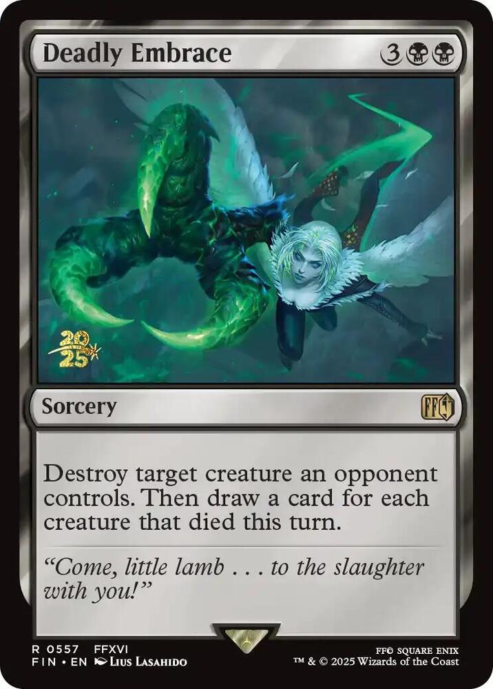 Deadly Embrace - Foil - Prerelease Promo