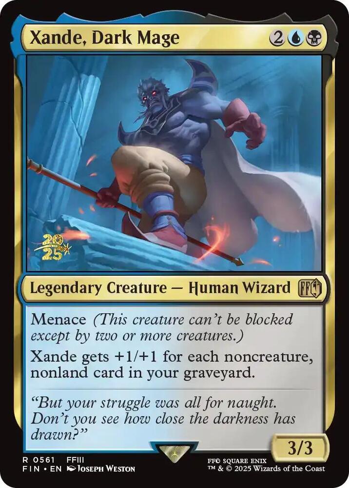Xande, Dark Mage - Foil - Prerelease Promo