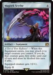 Magitek Scythe - Foil - Prerelease Promo