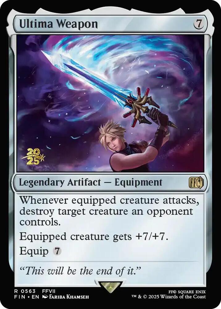 Ultima Weapon - Foil - Prerelease Promo