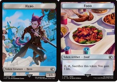 Hero (0003) // Food Double-Sided Token - Foil