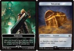Foretell // Treasure Double-Sided Token - Surge Foil
