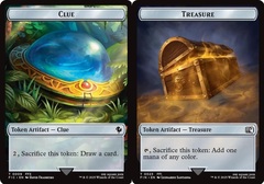Clue // Treasure Double-Sided Token