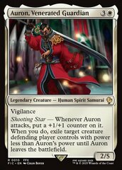 Auron, Venerated Guardian - Surge Foil