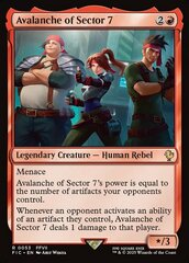 Avalanche of Sector 7 - Surge Foil