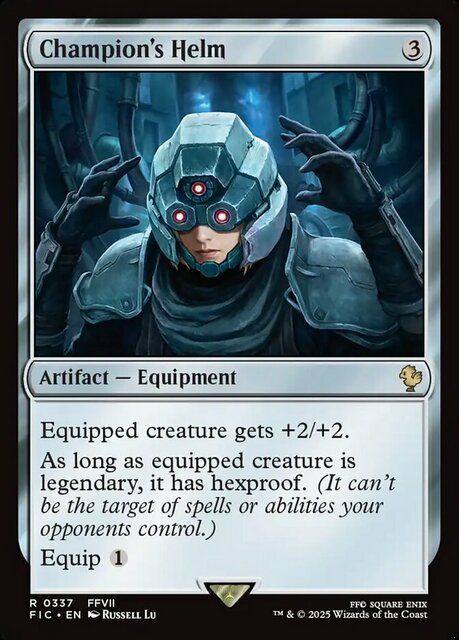 Champion's Helm - Surge Foil