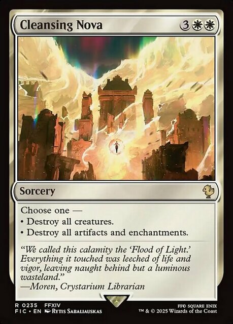 Cleansing Nova - Surge Foil
