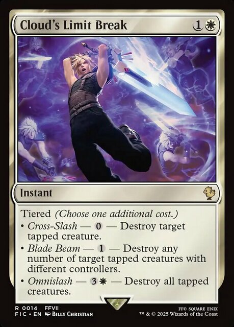 Cloud's Limit Break - Surge Foil