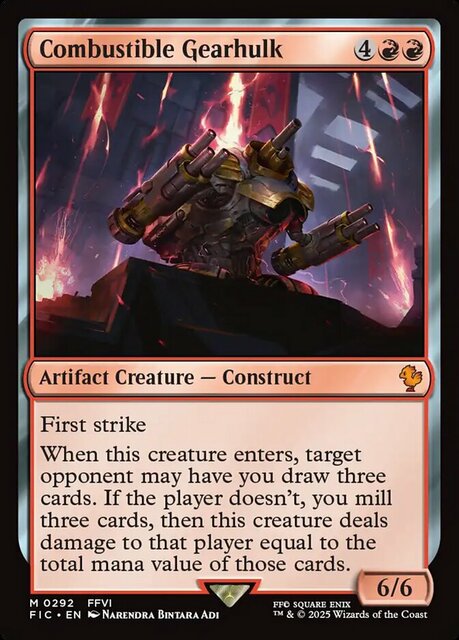 Combustible Gearhulk - Surge Foil