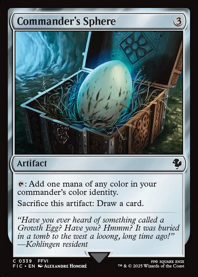 Commanders Sphere - Surge Foil