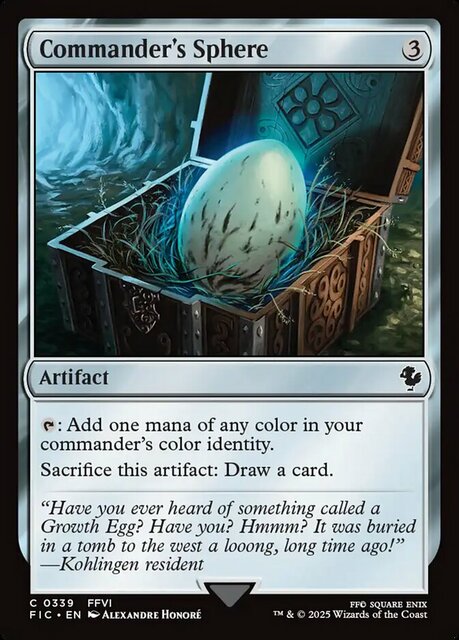 Commanders Sphere - Surge Foil