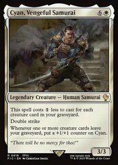 Cyan, Vengeful Samurai - Surge Foil