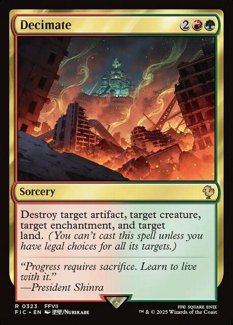 Decimate - Surge Foil