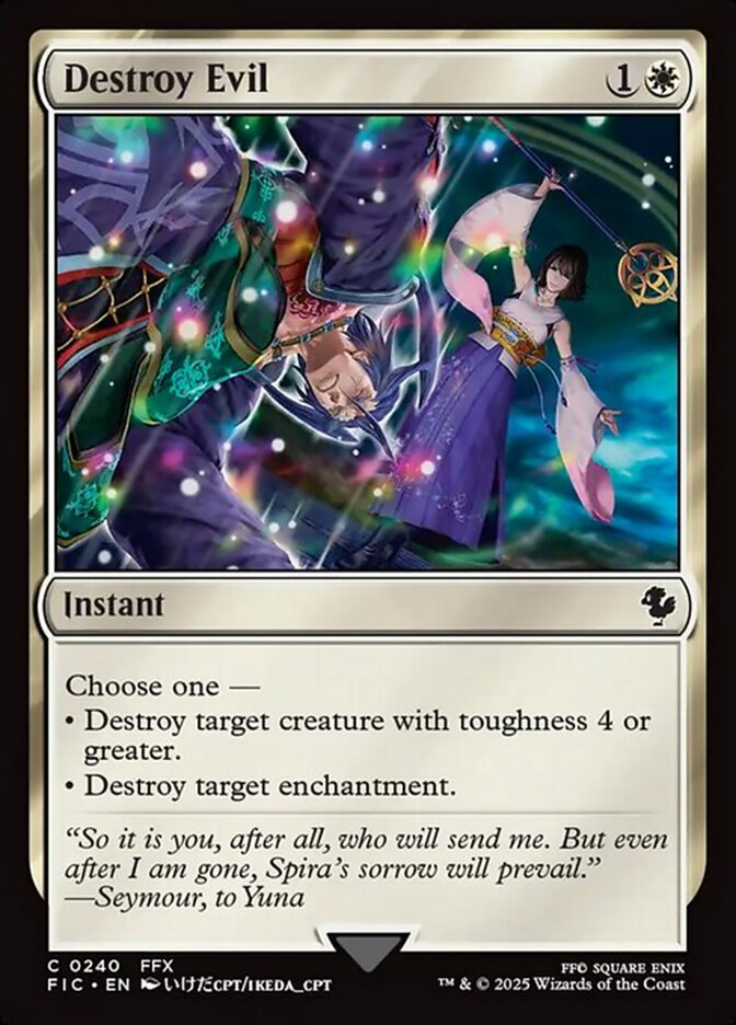 Destroy Evil - Surge Foil