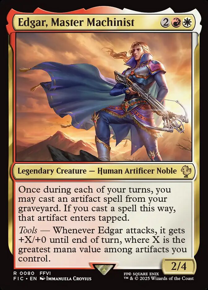 Edgar, Master Machinist - Surge Foil