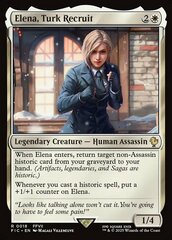 Elena, Turk Recruit - Surge Foil