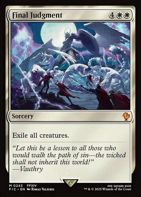Final Judgment - Surge Foil