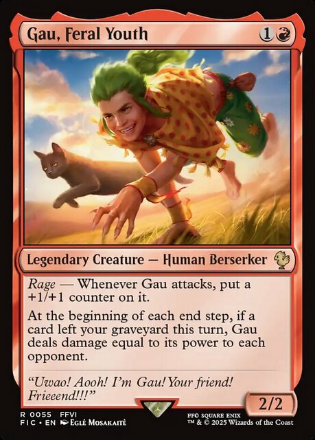 Gau, Feral Youth - Surge Foil