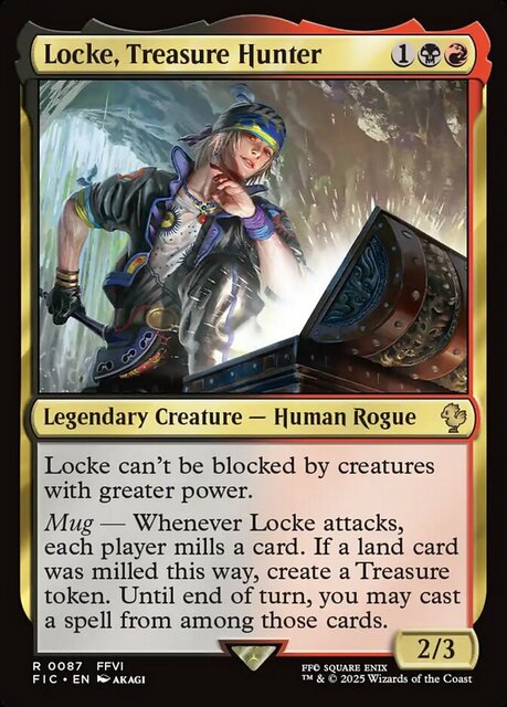 Locke, Treasure Hunter - Surge Foil