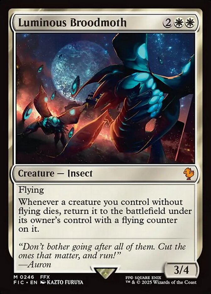 Luminous Broodmoth - Surge Foil