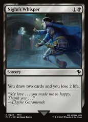 Night's Whisper - Surge Foil