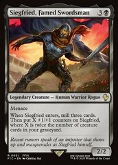 Siegfried, Famed Swordsman - Surge Foil