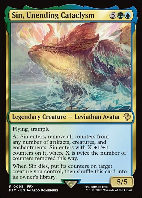 Sin, Unending Cataclysm - Surge Foil