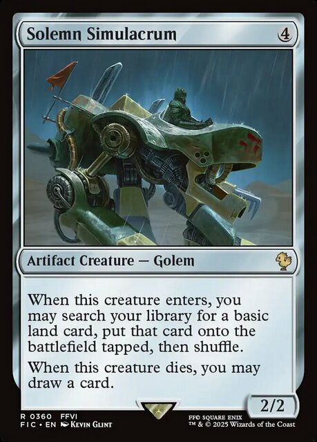 Solemn Simulacrum - Surge Foil