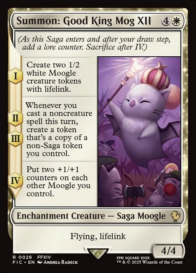 Summon: Good King Mog XII - Surge Foil