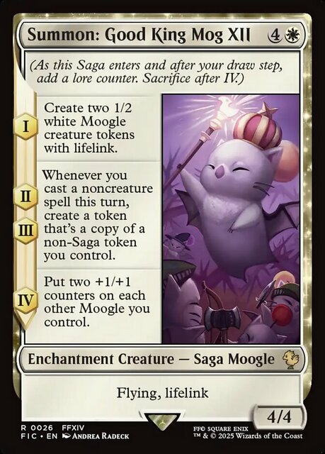 Summon: Good King Mog XII - Surge Foil