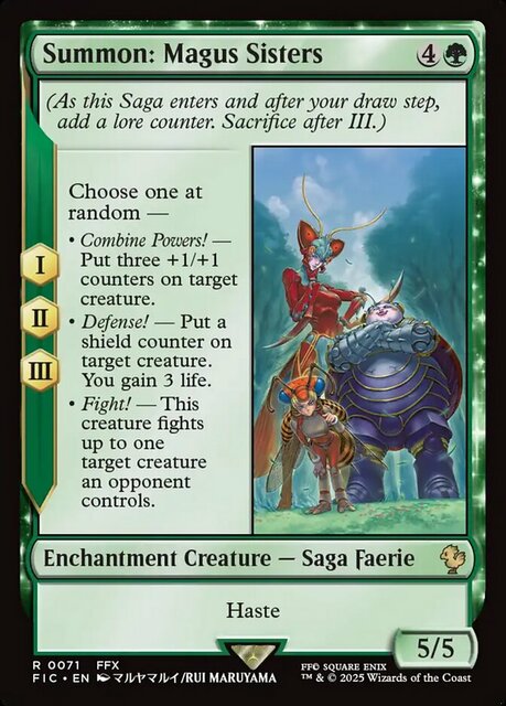 Summon: Magus Sisters - Surge Foil