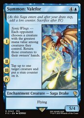 Summon: Valefor - Surge Foil