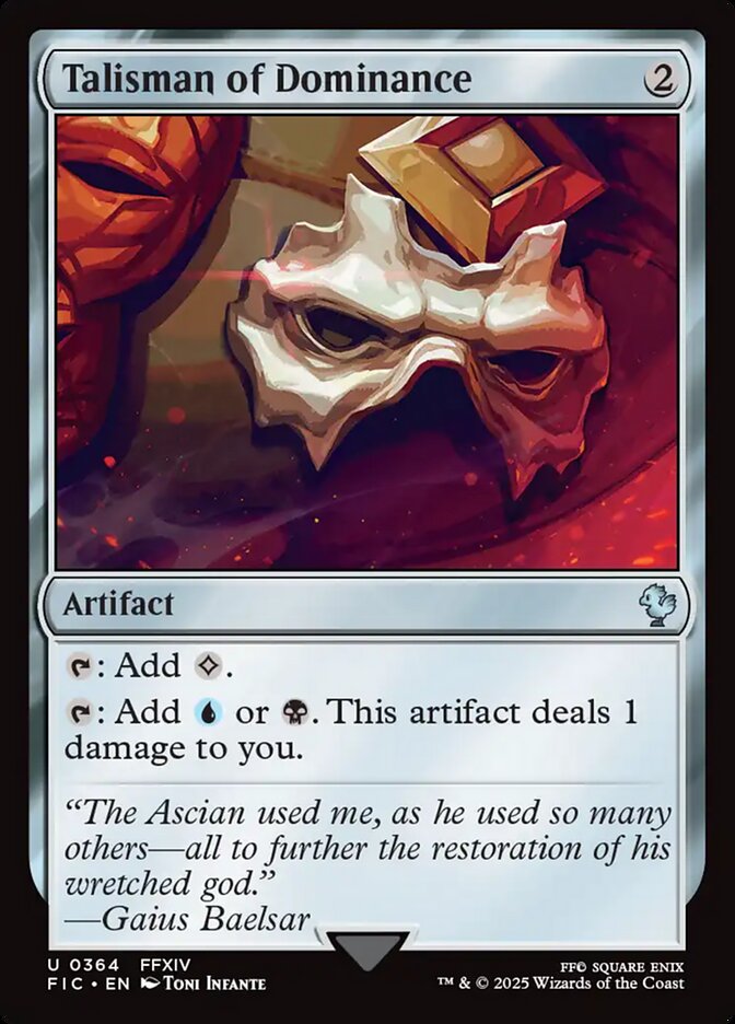 Talisman of Dominance - Surge Foil