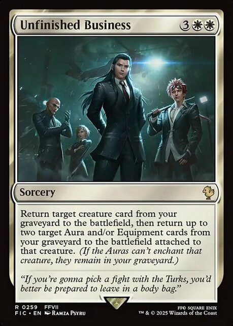 Unfinished Business - Surge Foil