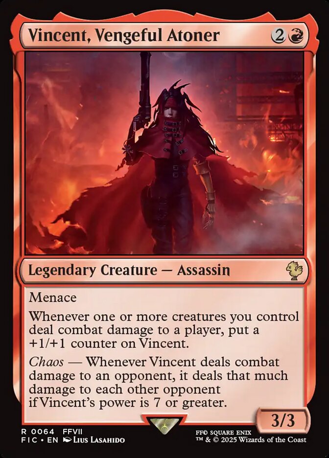 Vincent, Vengeful Atoner - Surge Foil