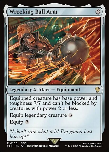 Wrecking Ball Arm - Surge Foil