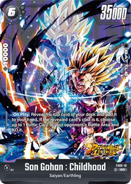 Son Gohan : Childhood - FS09-10 - SR - Holofoil