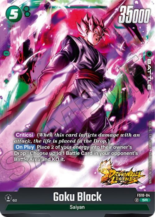 Goku Black - FS10-04 - SR - Holofoil