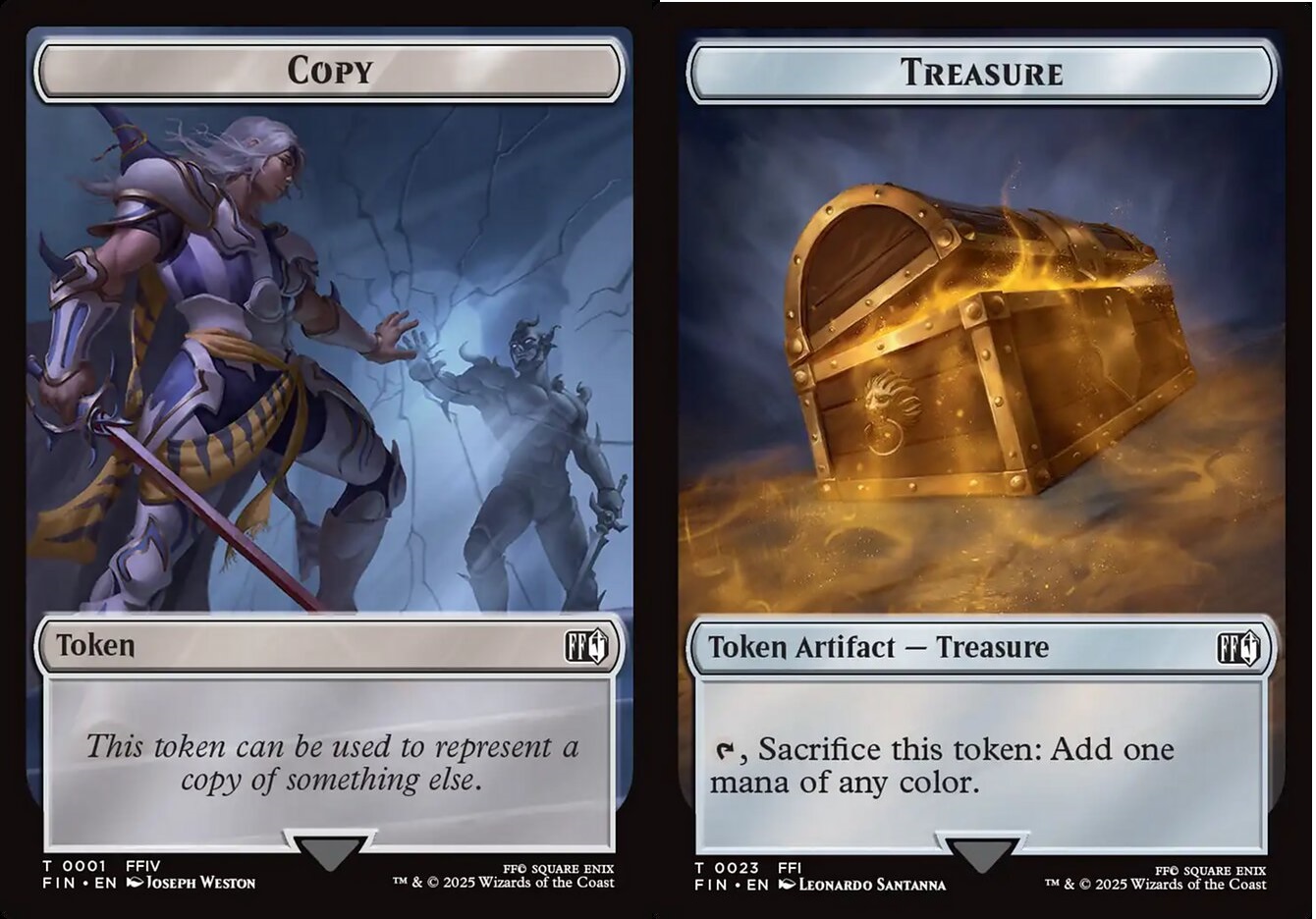 Copy (0001) // Treasure (0023) Double-Sided Token