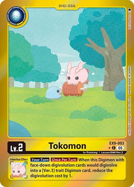 Tokomon (Limited Foil) - EX9-003 - C - Foil