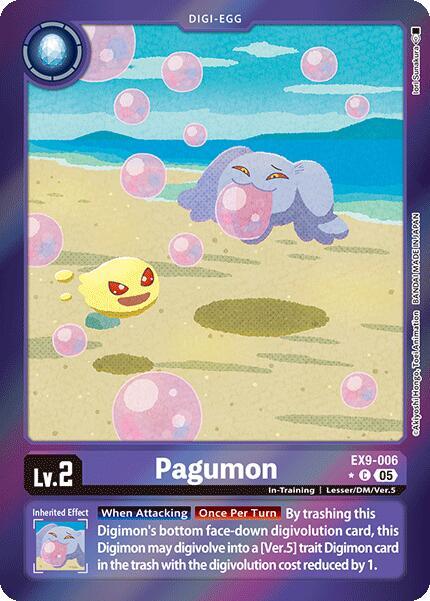 Pagumon (Limited Foil) - EX9-006 - C - Foil