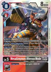 MetalGreymon: Alterous Mode - EX9-012 - SR - Foil