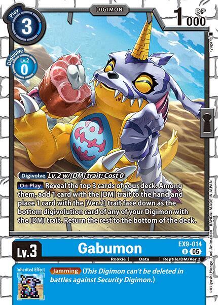 Gabumon - EX9-014 - U