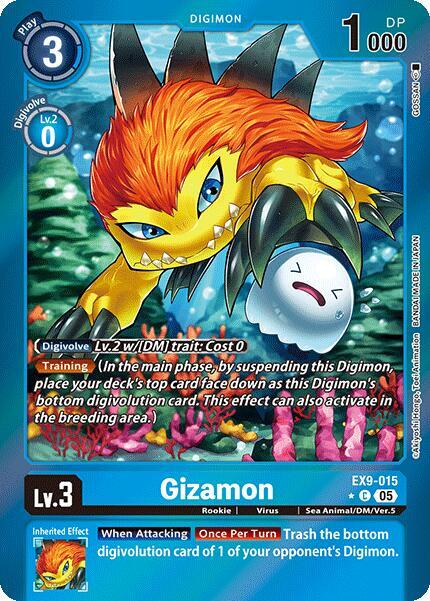 Gizamon (Limited Foil) - EX9-015 - C - Foil