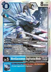 WereGarurumon: Sagittarius Mode - EX9-019 - SR - Foil