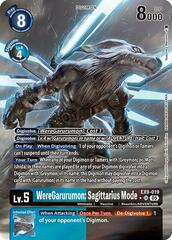 WereGarurumon: Sagittarius Mode (Alternate Art) - EX9-019 - SR - Foil