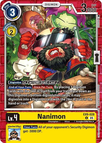 Nanimon - EX9-028 - U