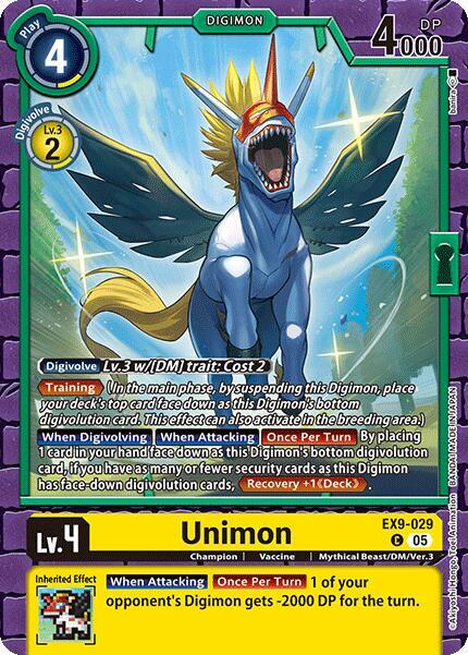 Unimon - EX9-029 - C